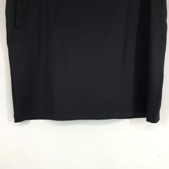 WEEKENDS BY CHICO'S -WOMEN'S 3 -BLACK POLYESTER BLEND MARESS SKORT SKIRT - Picture 3 of 10